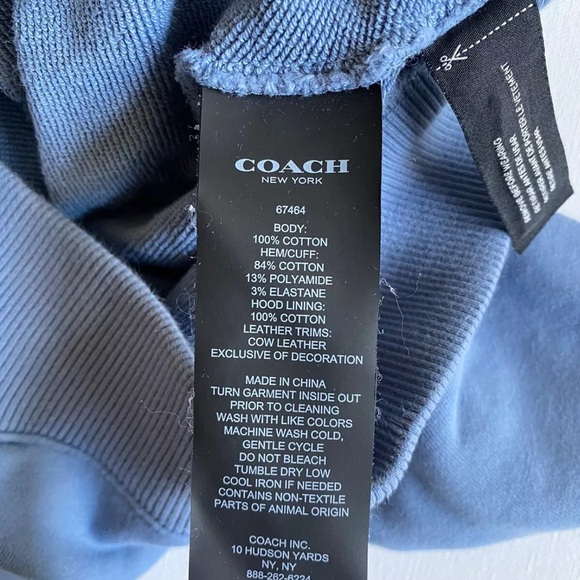 Hoodie sweatshirtrt COACH - Picture 4 of 4